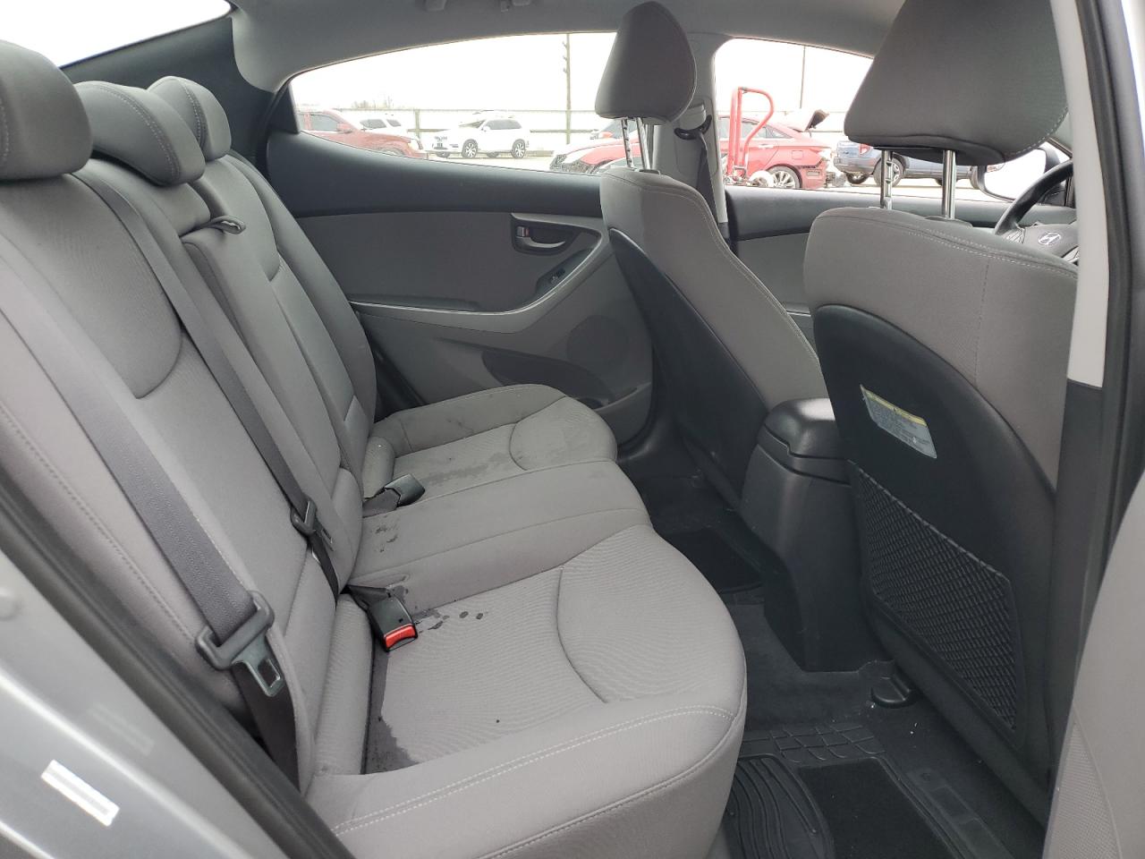 2014 Hyundai Elantra VIN KMHDH4AE4EU137773 Copart auction photo, front end damage thumbnail 10