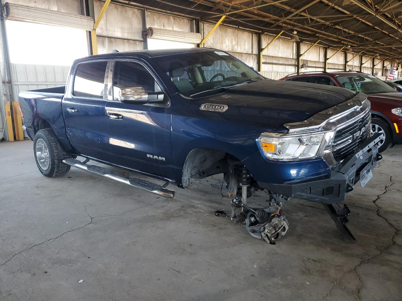 2019 RAM 1500 VIN 1C6SRFFT6KN815366 Copart auction photo, undercarriage / side damage thumbnail 4