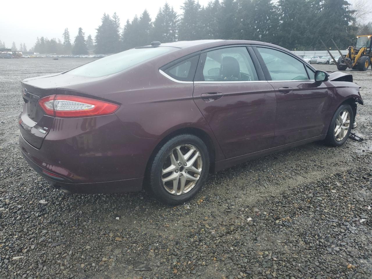 2013 Ford Fusion VIN 3FA6P0HR7DR292850 Copart auction photo, front end / side damage thumbnail 3