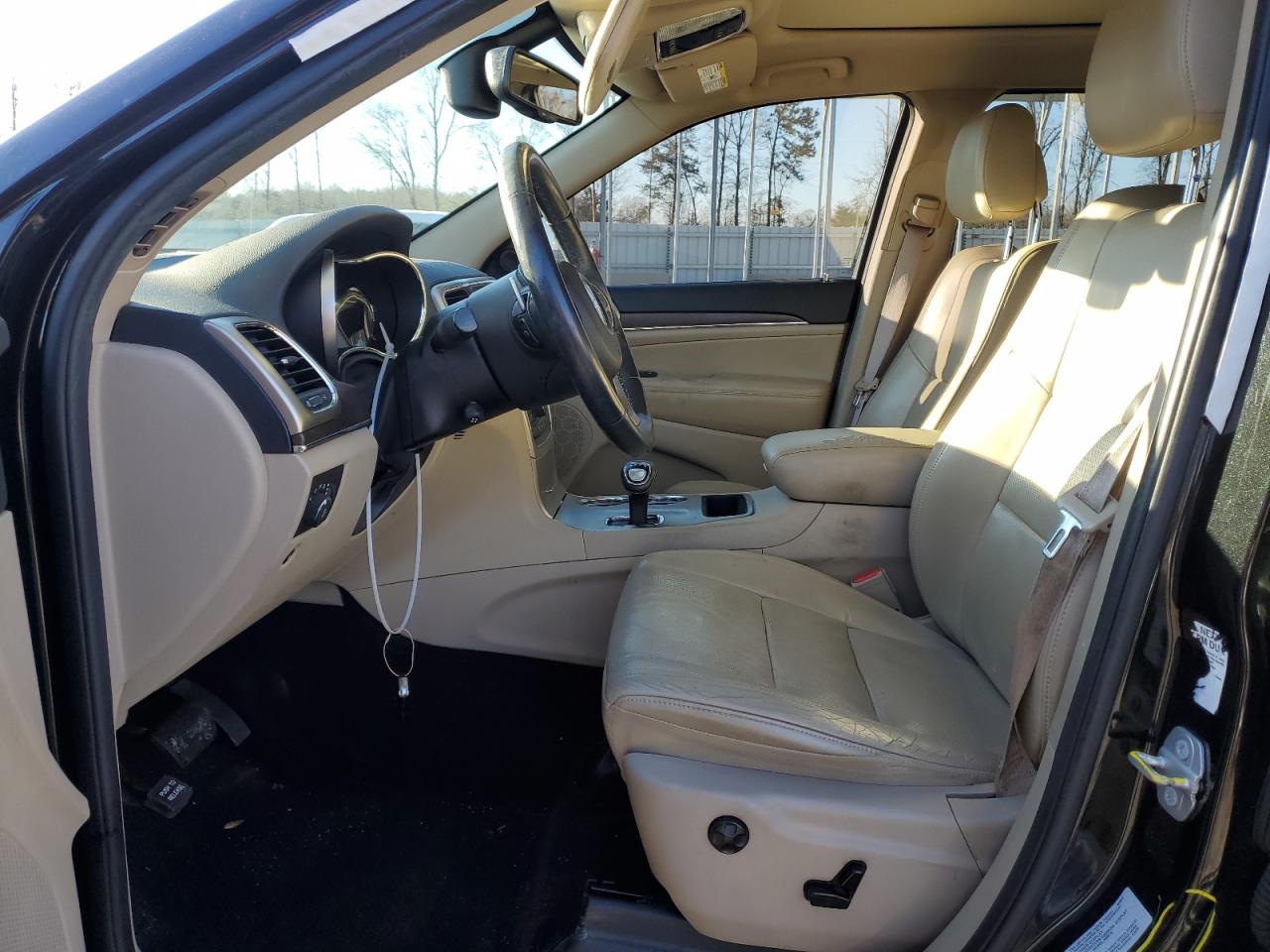 2015 Jeep Grand Cherokee VIN 1C4RJEBG2FC217925 Copart auction photo, side damage thumbnail 7