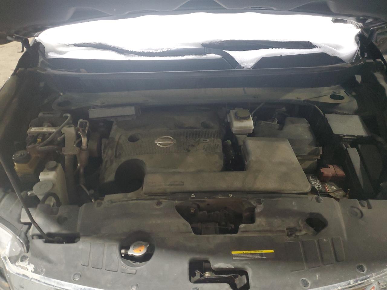 2016 Nissan Pathfinder VIN 5N1AR2MM6GC619578 Copart auction photo, side / front end damage thumbnail 12