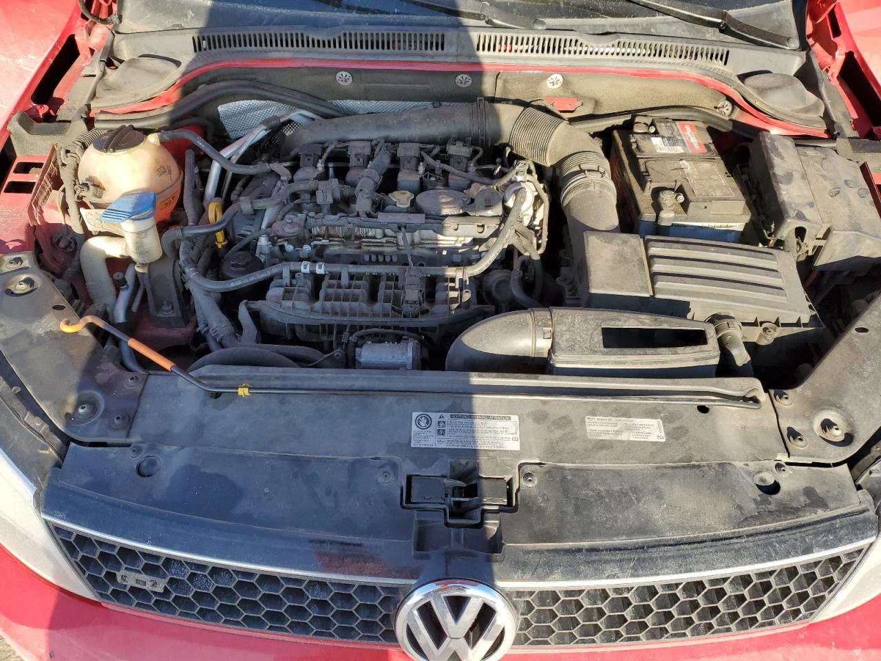 2014 Volkswagen Jetta VIN 3VW4T7AJ5EM272540 Copart auction photo, side / rear end damage thumbnail 11