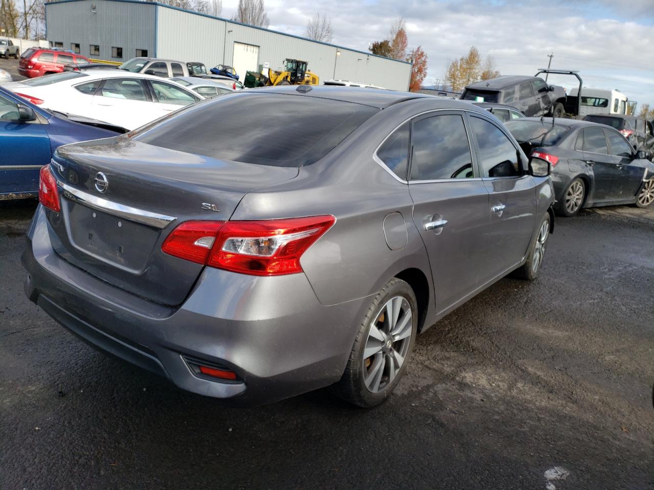 2018 Nissan Sentra VIN 3N1AB7AP8JY320230 Copart auction photo, front end damage thumbnail 3