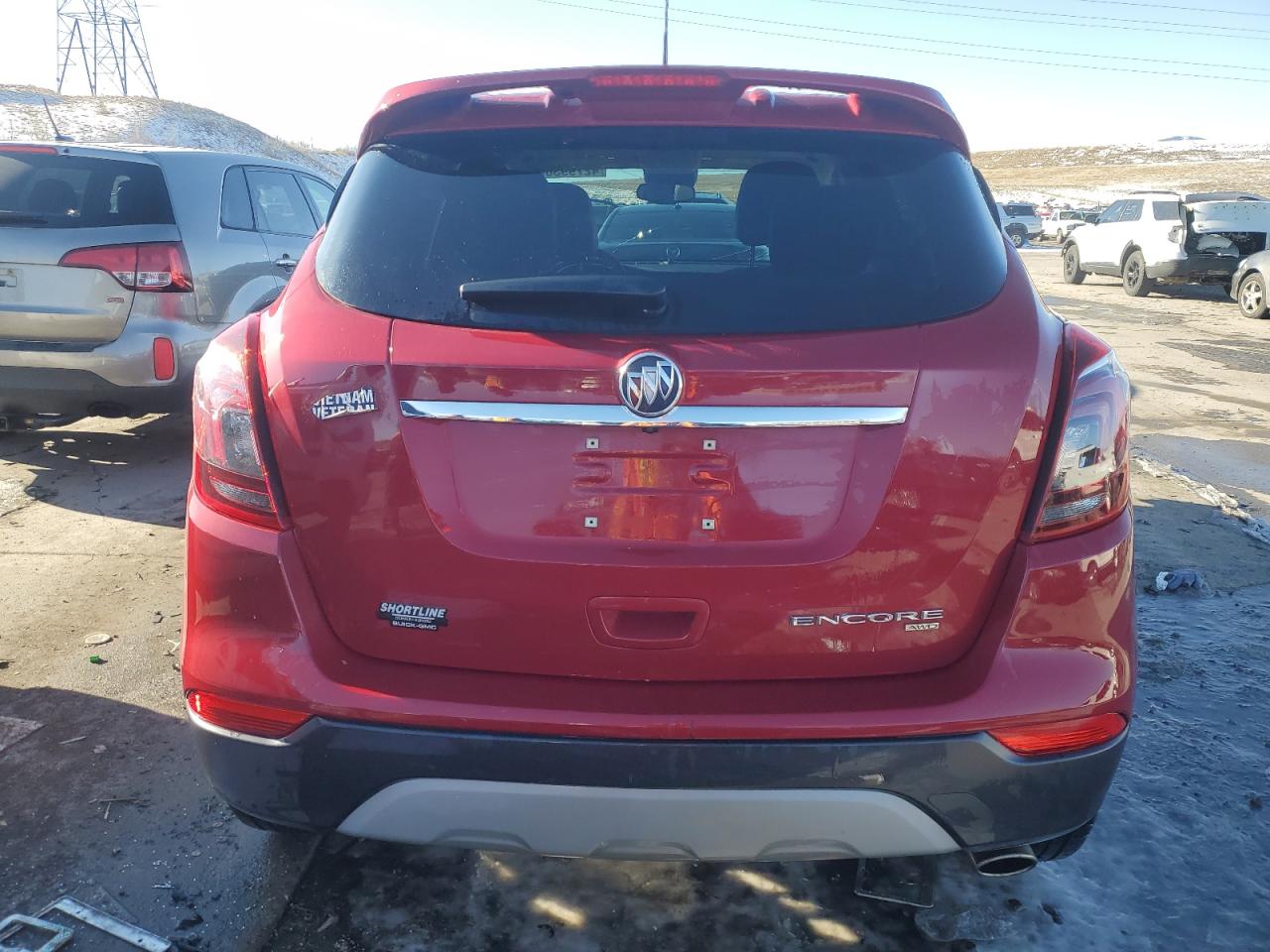 2019 Buick Encore VIN KL4CJ2SB6KB898366 Copart auction photo, front end damage thumbnail 6