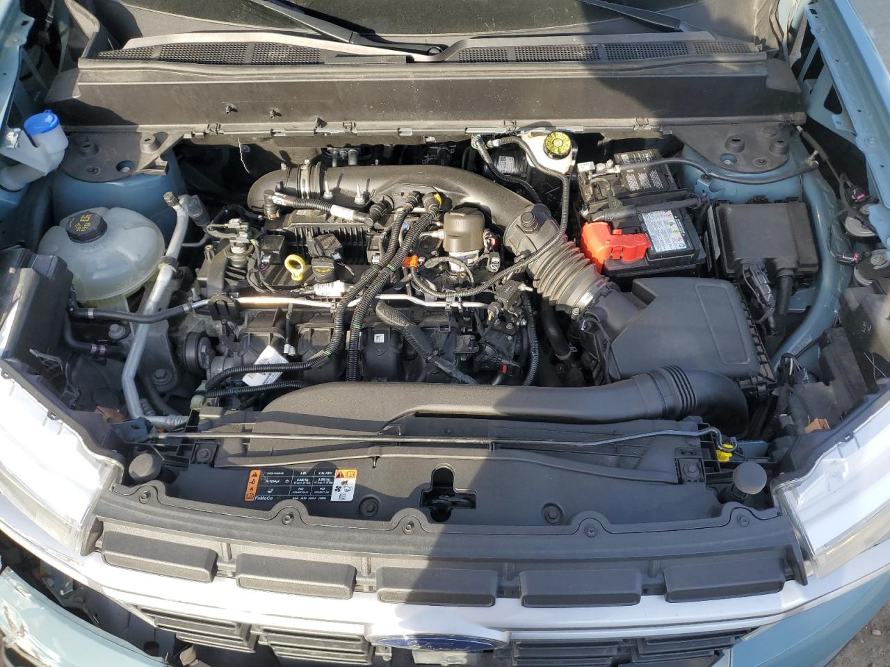 2022 Ford Maverick VIN 3FTTW8F96NRB04998 Copart auction photo, front end / undercarriage damage thumbnail 11