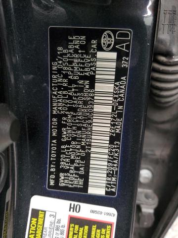 2018 Toyota Corolla VIN 2T1BURHE9JC093786 Copart auction photo, front end damage thumbnail 12