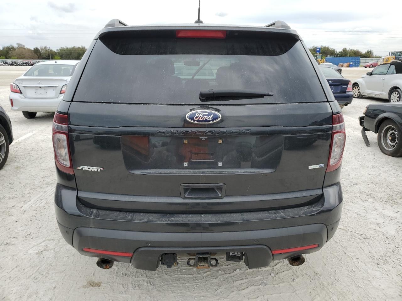 2015 Ford Explorer VIN 1FM5K8GT7FGB31369 Copart auction photo, water/flood damage thumbnail 6