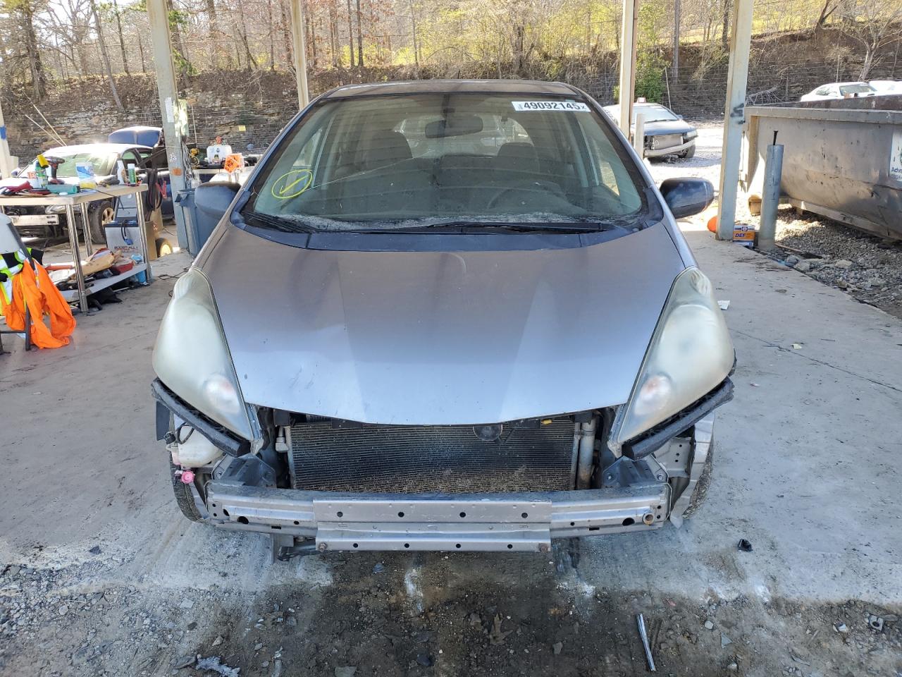 2009 Honda Fit VIN JHMGE87269S017309 Copart auction photo, front end damage thumbnail 5