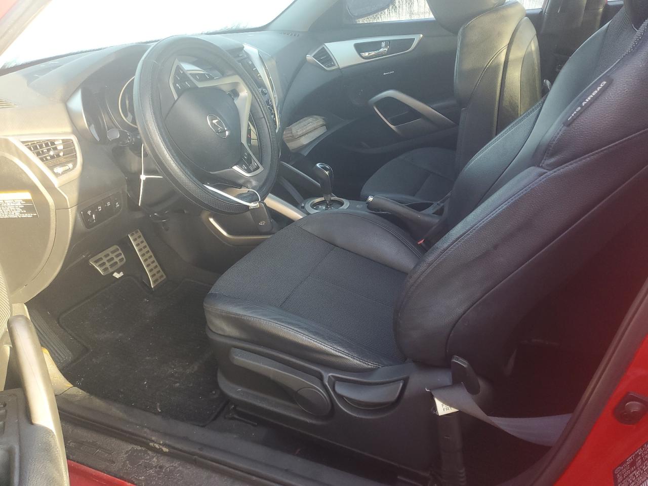 2013 Hyundai Veloster VIN KMHTC6AD1DU119193 Copart auction photo, water/flood / minor dent/scratches damage thumbnail 7