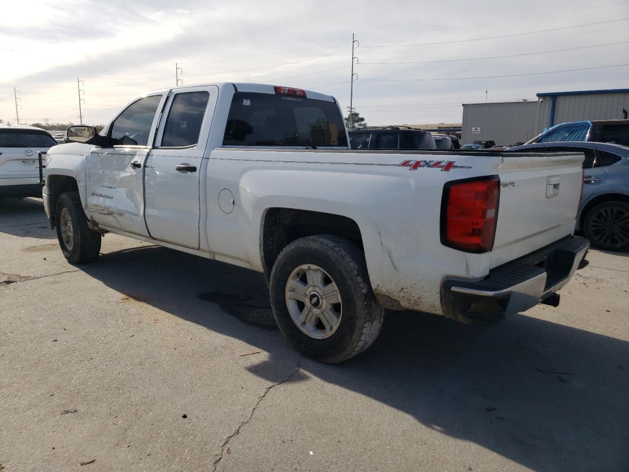 2014 Chevrolet Silverado VIN 1GCVKREC4EZ133371 Copart auction photo, side damage thumbnail 2