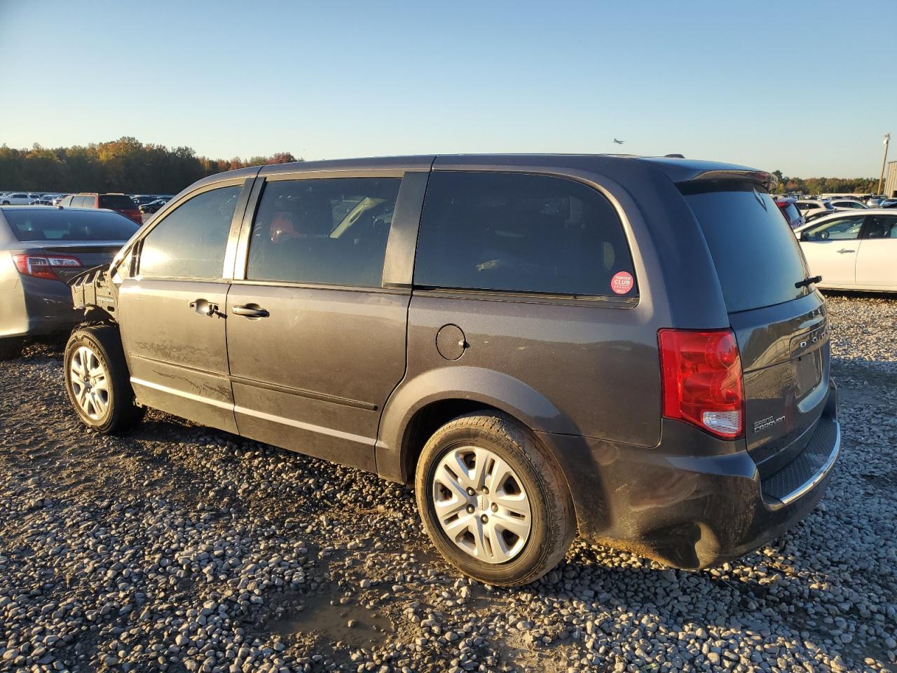 2017 Dodge Caravan VIN 2C4RDGBG7HR604113 Copart auction photo, front end damage thumbnail 2