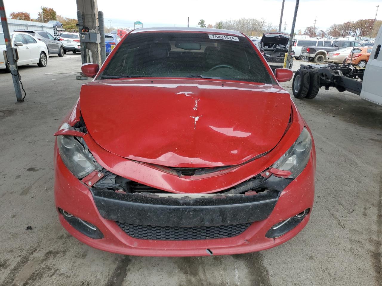 2016 Dodge Dart VIN 1C3CDFEB6GD538997 Copart auction photo, front end / minor dent/scratches damage thumbnail 5