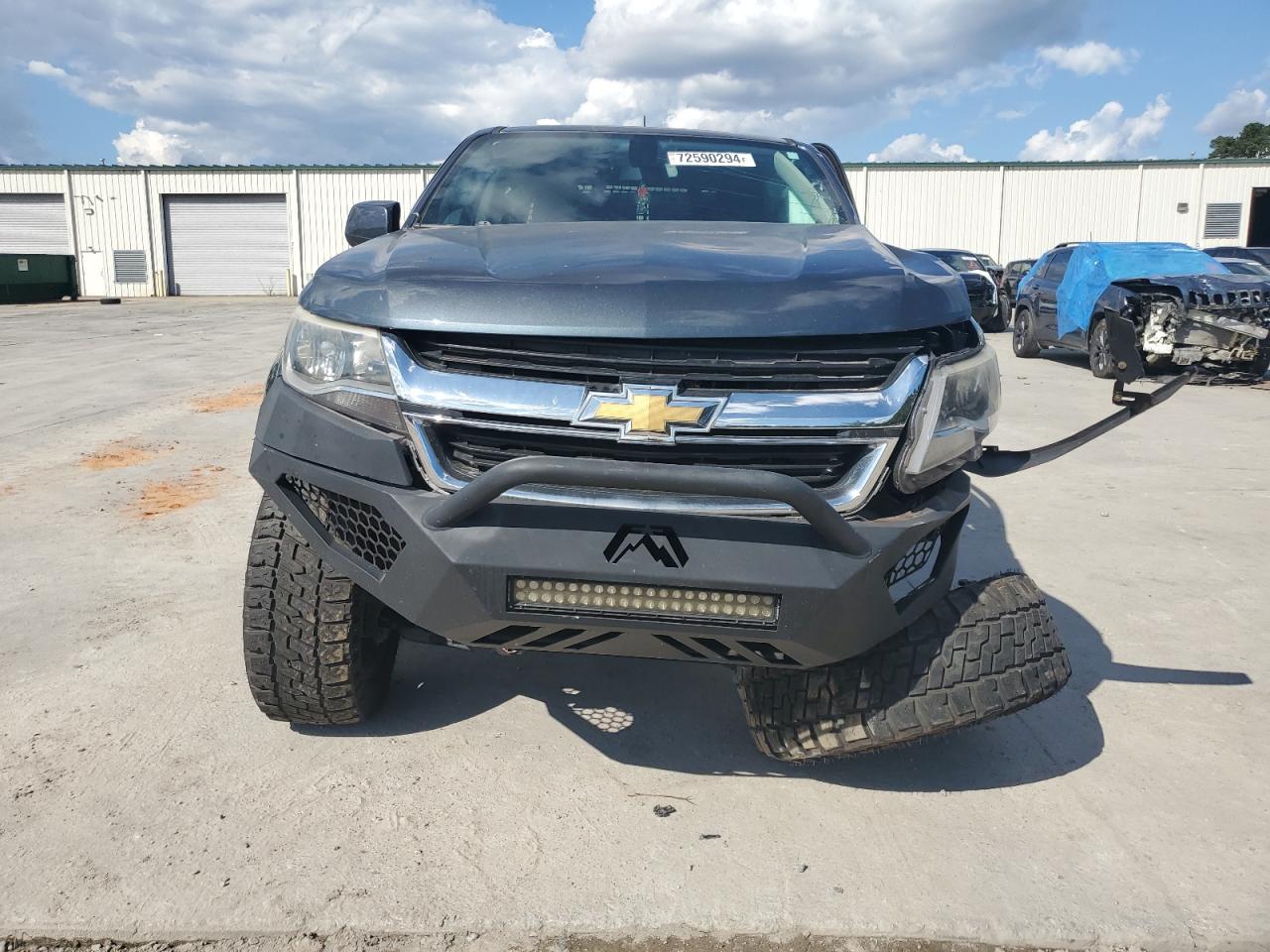 2015 Chevrolet Colorado VIN 1GCGSBEA3F1223898 Copart auction photo, front end / side damage thumbnail 5