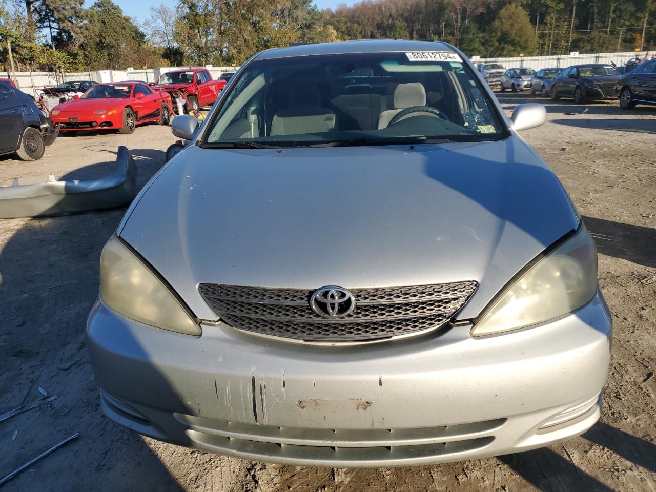 2004 Toyota Camry VIN JTDBE32K740274537 Copart auction photo, rear end damage thumbnail 5