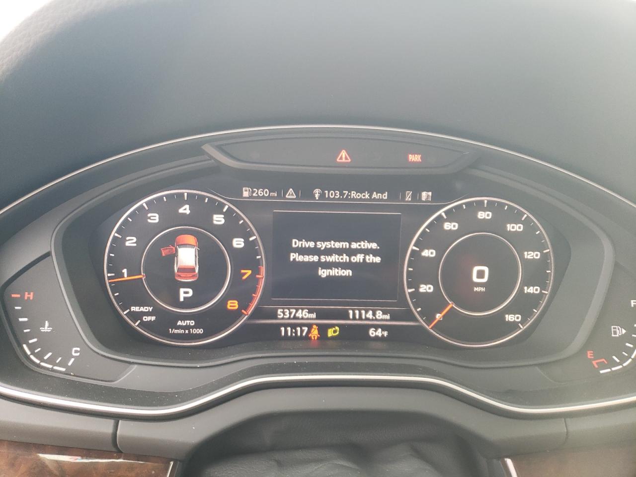 2020 Audi Q5 VIN WA1CNAFY7L2104585 Copart auction photo, front end damage thumbnail 9