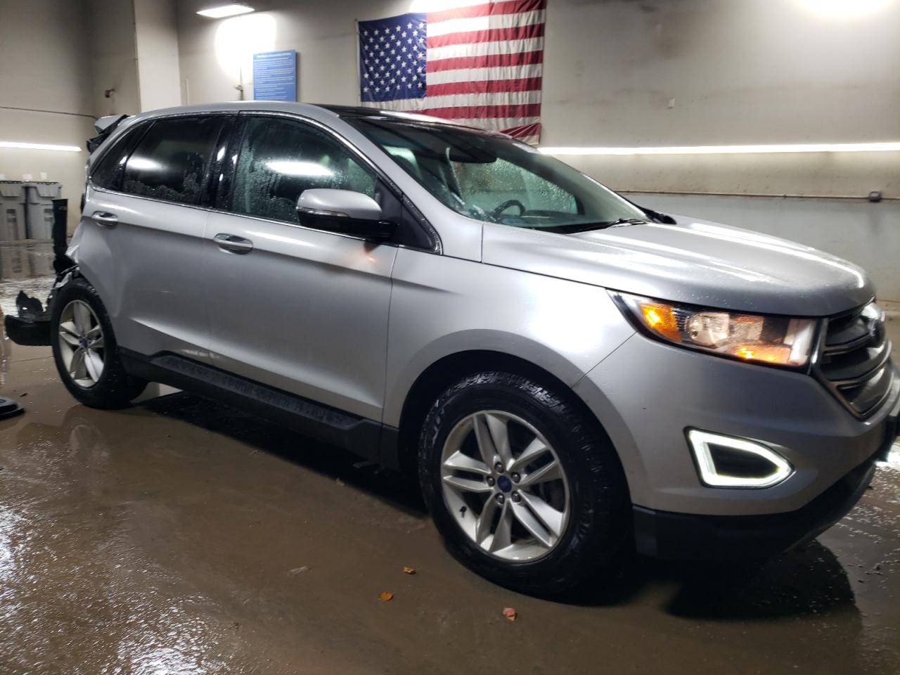 2015 Ford Edge VIN 2FMTK4J80FBB26431 Copart auction photo, rear end damage thumbnail 4