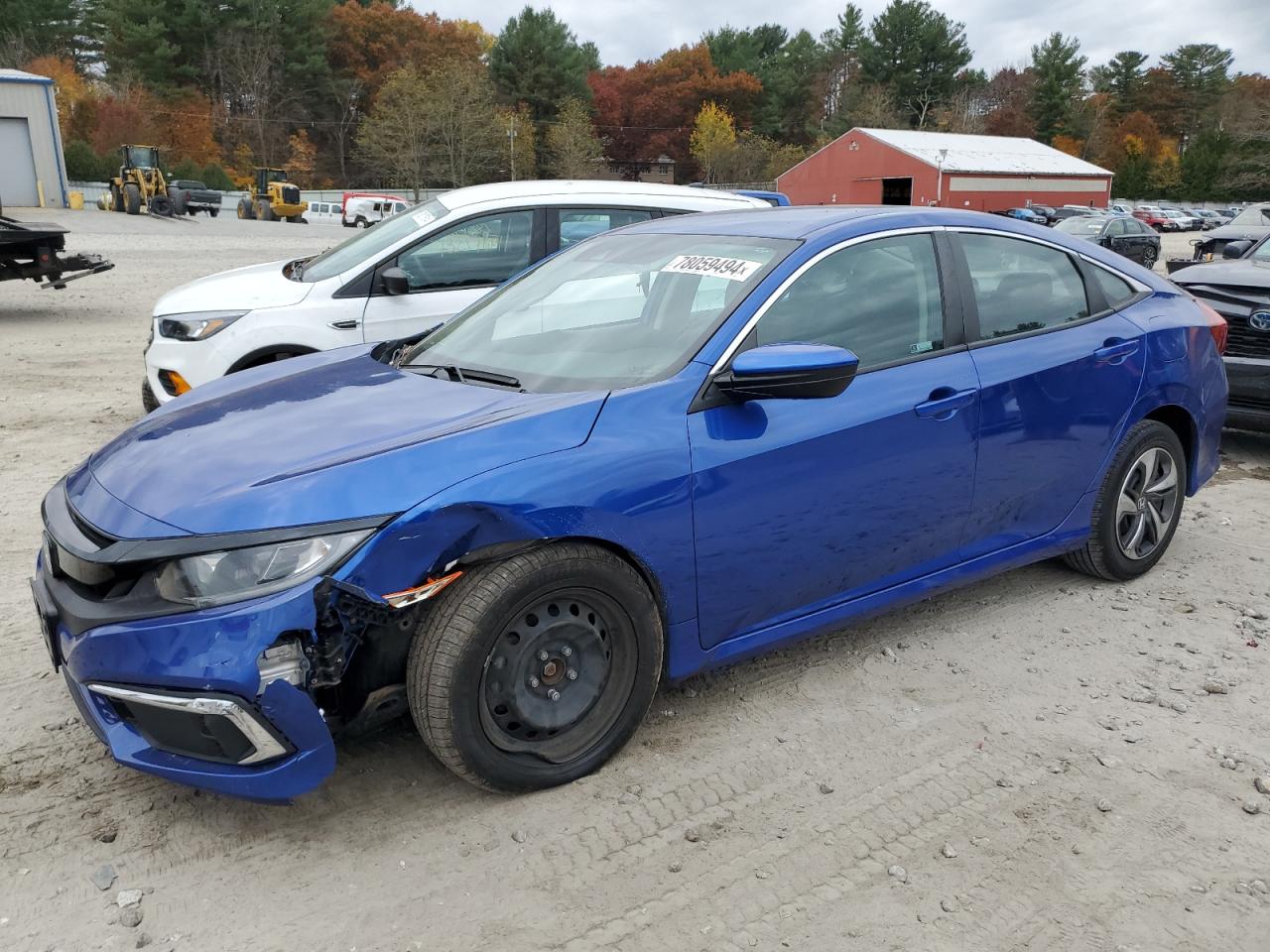 2020 Honda Civic VIN 2HGFC2F66LH596984