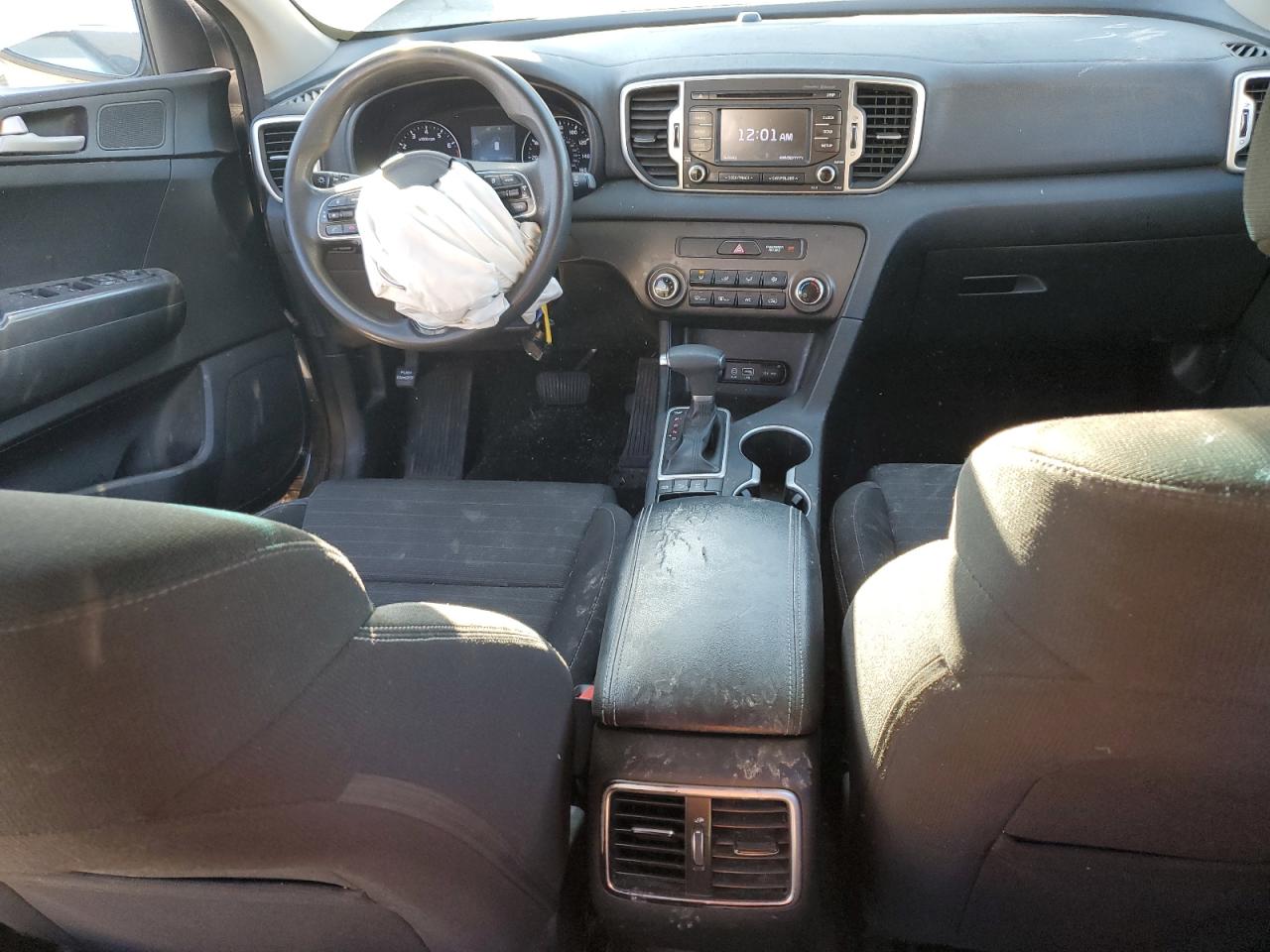2018 KIA Sportage VIN KNDPMCAC6J7333356 Copart auction photo, front end / side damage thumbnail 8