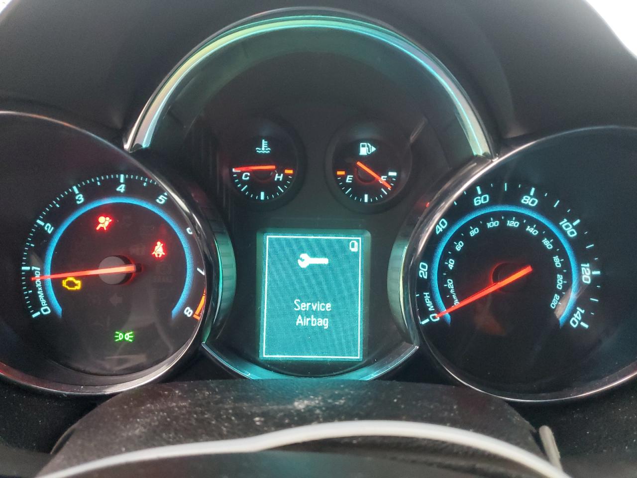 2014 Chevrolet Cruze VIN 1G1PE5SB1E7474834 Copart auction photo, side damage thumbnail 9