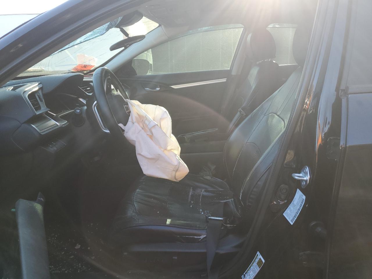 2021 Honda Civic VIN 19XFC1F38ME013066 Copart auction photo, all over damage thumbnail 7