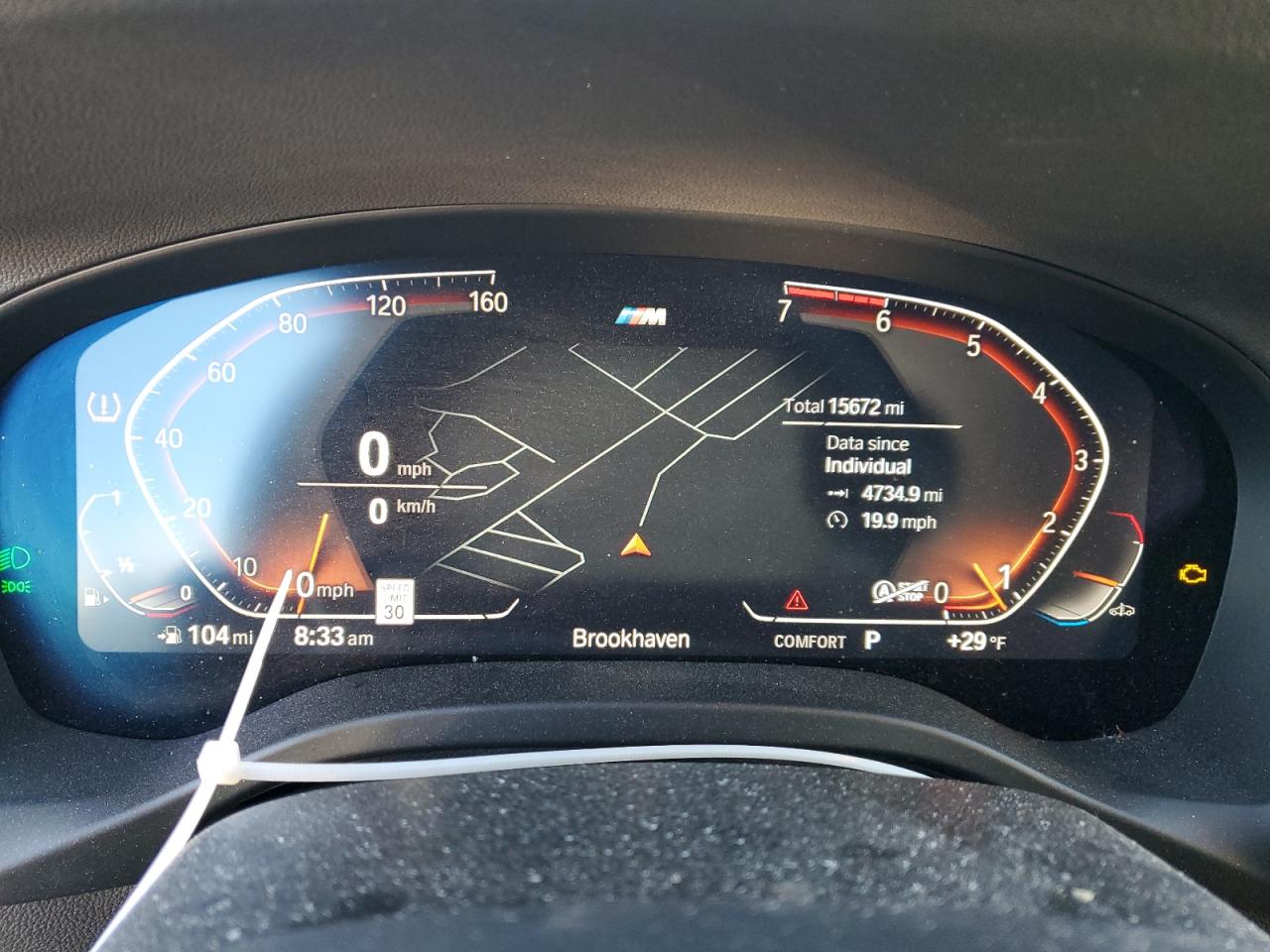 2024 BMW X4 VIN 5UX33DT09R9V23869 Copart auction photo, front end / minor dent/scratches damage thumbnail 9