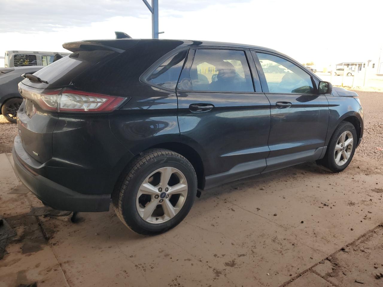 2017 Ford Edge VIN 2FMPK3G91HBC12605 Copart auction photo, front end damage thumbnail 3
