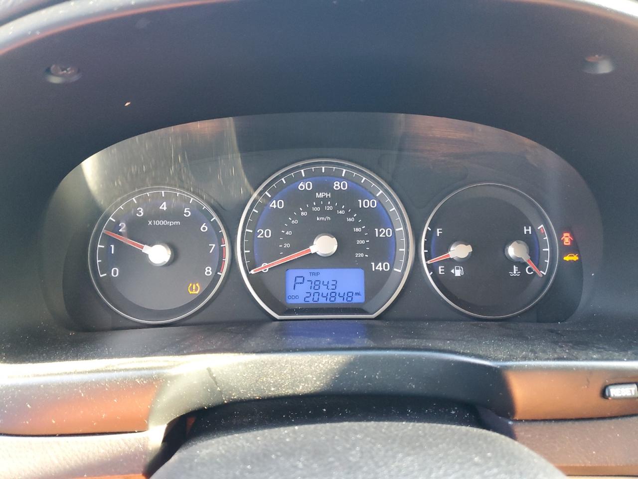 2012 Hyundai Santa Fe VIN 5XYZK4AG9CG134542 Copart auction photo, front end damage thumbnail 9