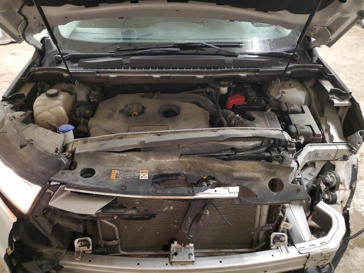 2018 Ford Edge VIN 2FMPK4G91JBB15268 Copart auction photo, front end damage thumbnail 12
