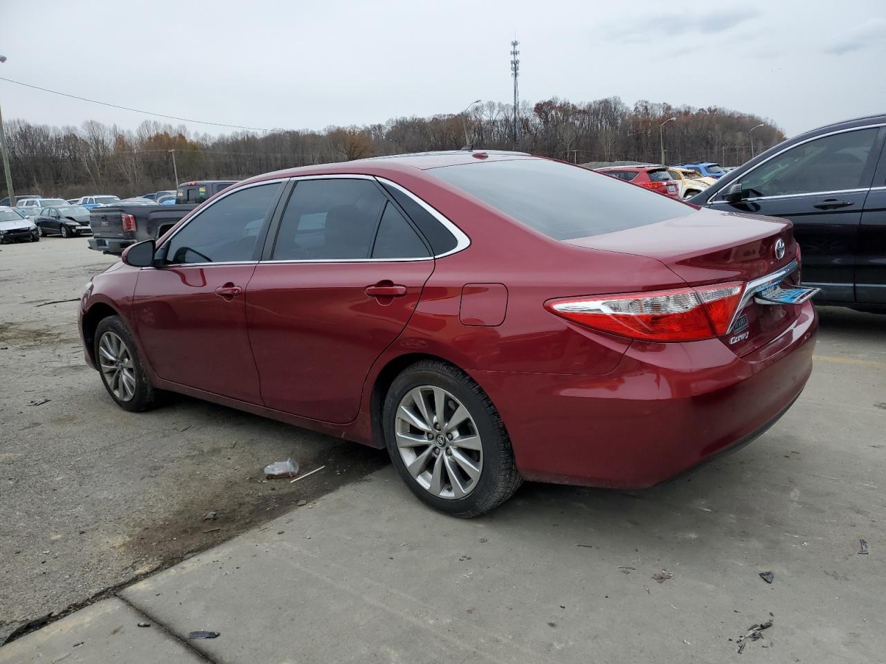 2016 Toyota Camry VIN 4T1BF1FK7GU608764 Copart auction photo, front end damage thumbnail 2