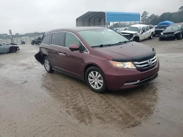 2016 Honda Odyssey VIN 5FNRL5H65GB045564 Copart auction photo, rear end damage thumbnail 12