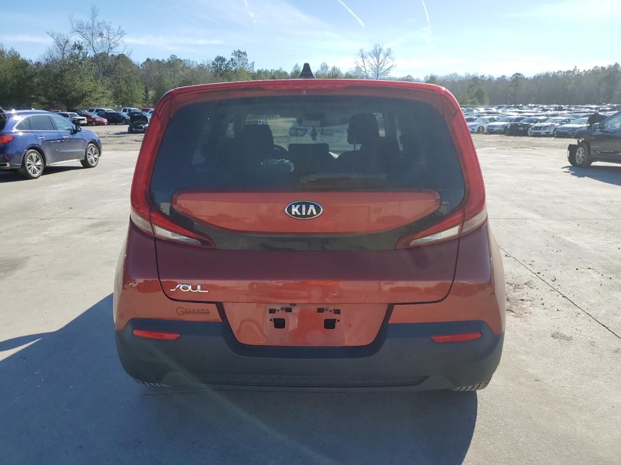 2020 KIA Soul VIN KNDJ23AU8L7119475 Copart auction photo, front end damage thumbnail 6