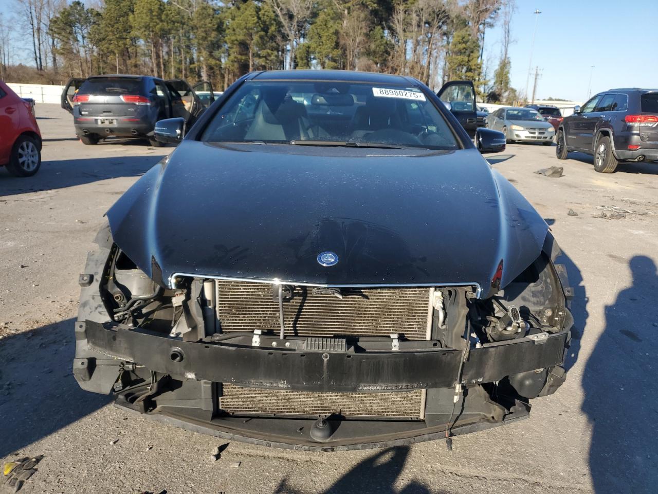 2016 Mercedes-Benz E-klasse VIN WDDKJ6HB4GF317713 Copart auction photo, front end / side damage thumbnail 5