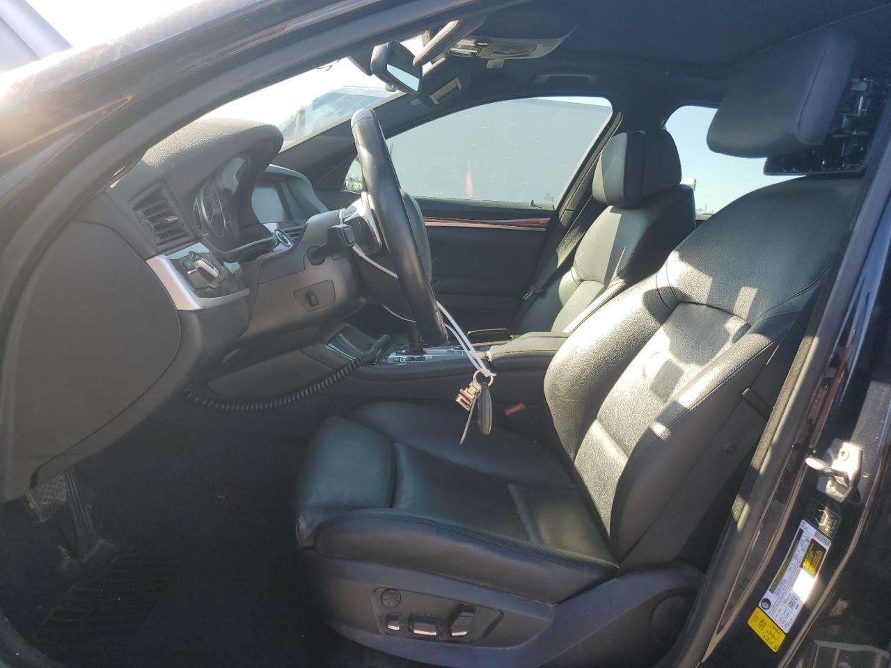 2013 BMW 5er VIN WBAFR9C50DDX80153 Copart auction photo, rear end / side damage thumbnail 7