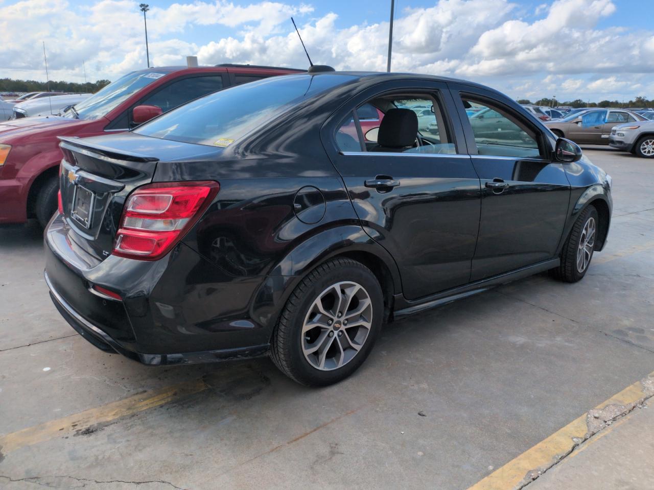 2017 Chevrolet Sonic VIN 1G1JD5SH7H4101557 Copart auction photo, water/flood damage thumbnail 3