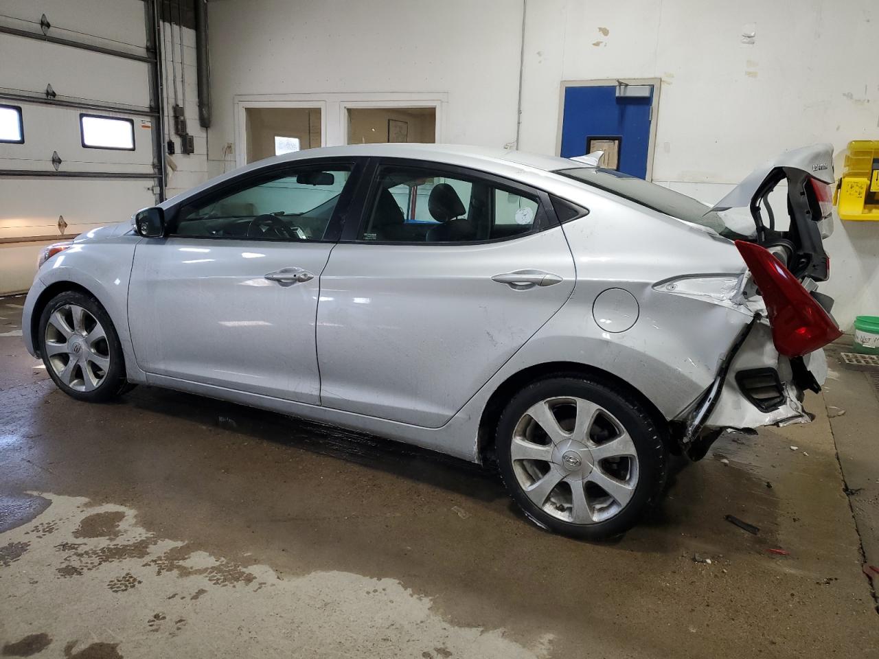 2012 Hyundai Elantra VIN KMHDH4AE1CU191304 Copart auction photo, rear end damage thumbnail 2
