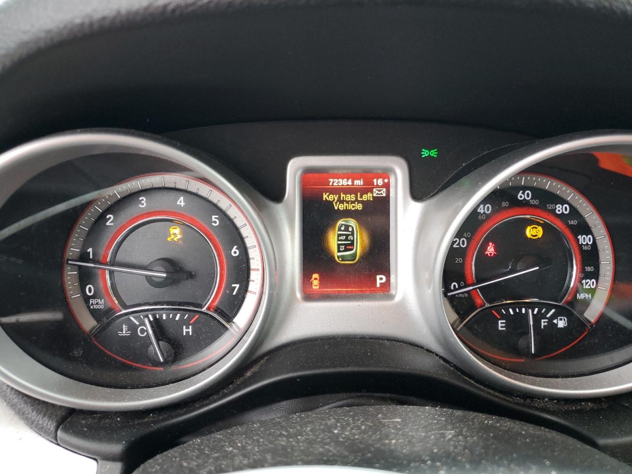 2017 Dodge Journey VIN 3C4PDCAB9HT626813 Copart auction photo, all over damage thumbnail 9
