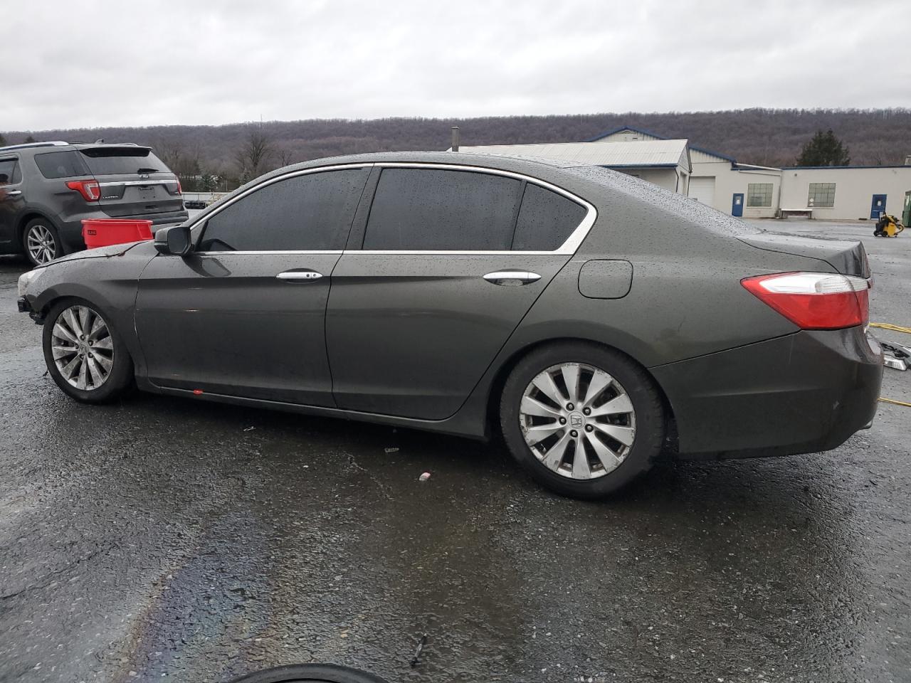 2014 Honda Accord VIN 1HGCR2F77EA003449 Copart auction photo, front end damage thumbnail 2