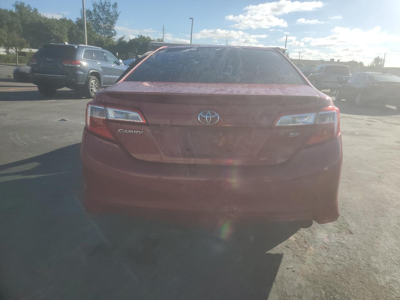 2014 Toyota Camry VIN 4T1BF1FK0EU781930 Copart auction photo, front end / side damage thumbnail 6