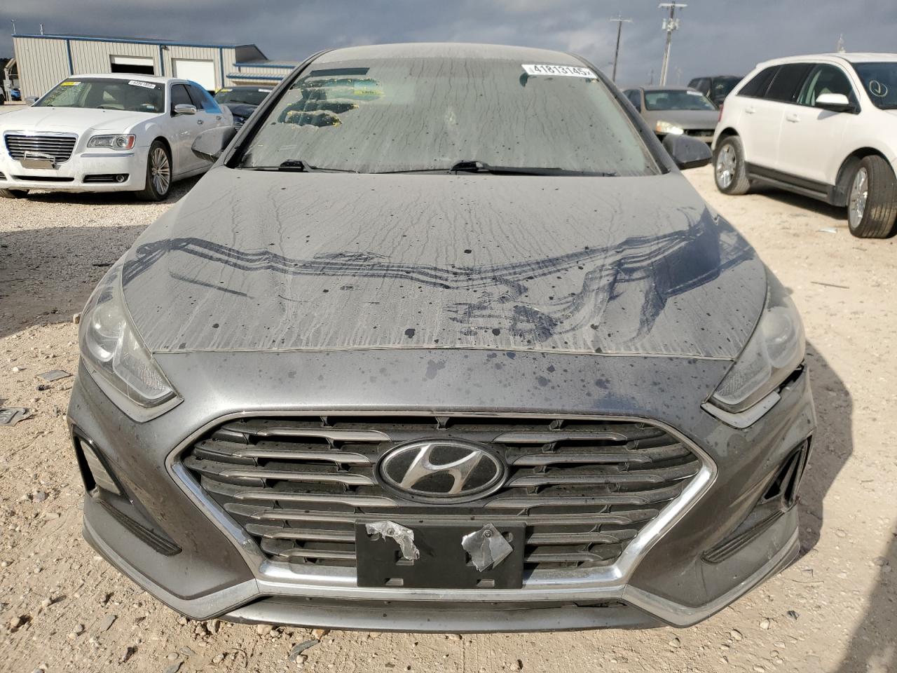 2018 Hyundai Sonata VIN 5NPE24AF1JH727162 Copart auction photo, vandalism / front end damage thumbnail 5
