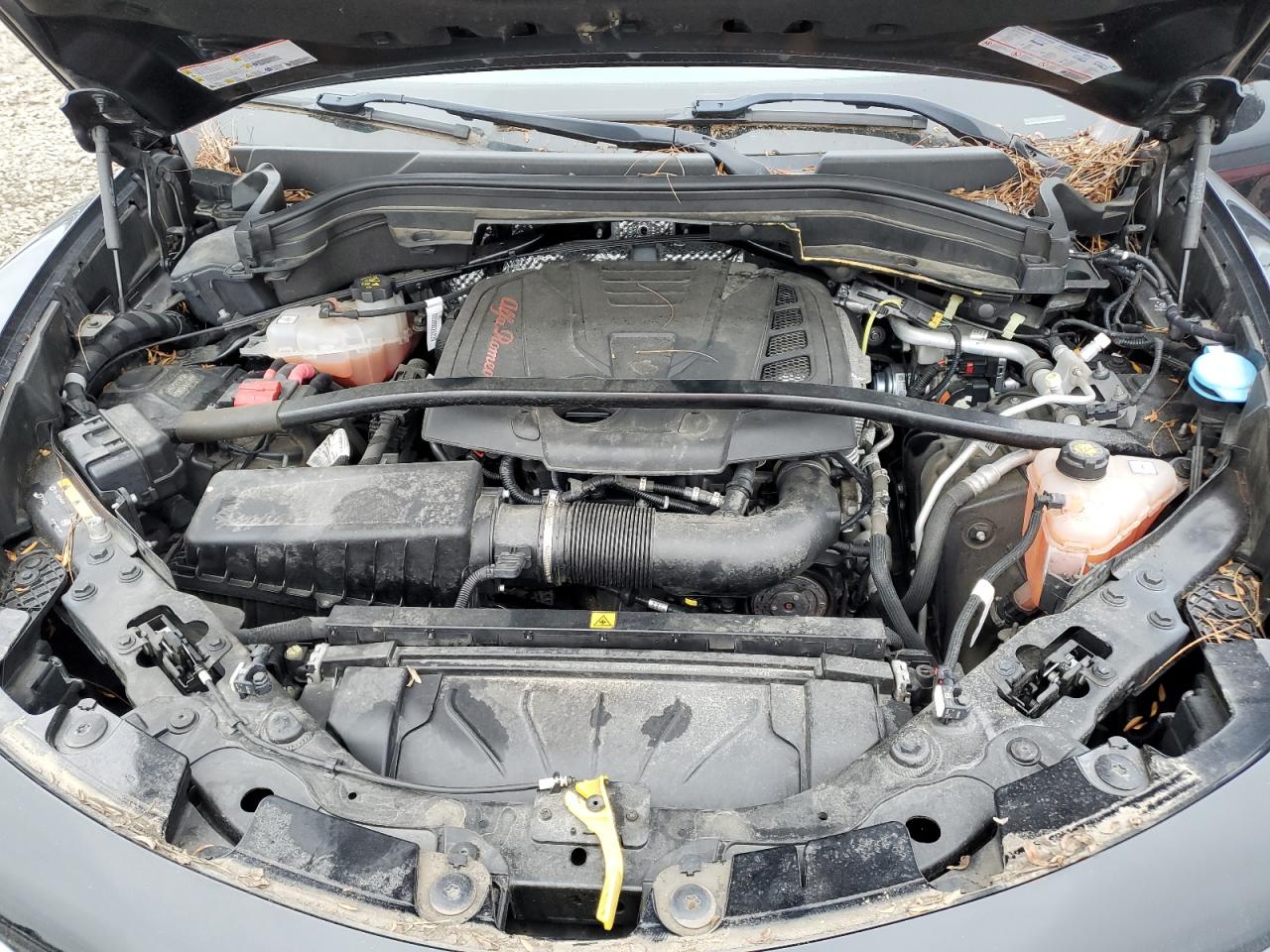 2019 Alfa Romeo Stelvio VIN ZASPAKBN2K7C33296 Copart auction photo, rear end / side damage thumbnail 12