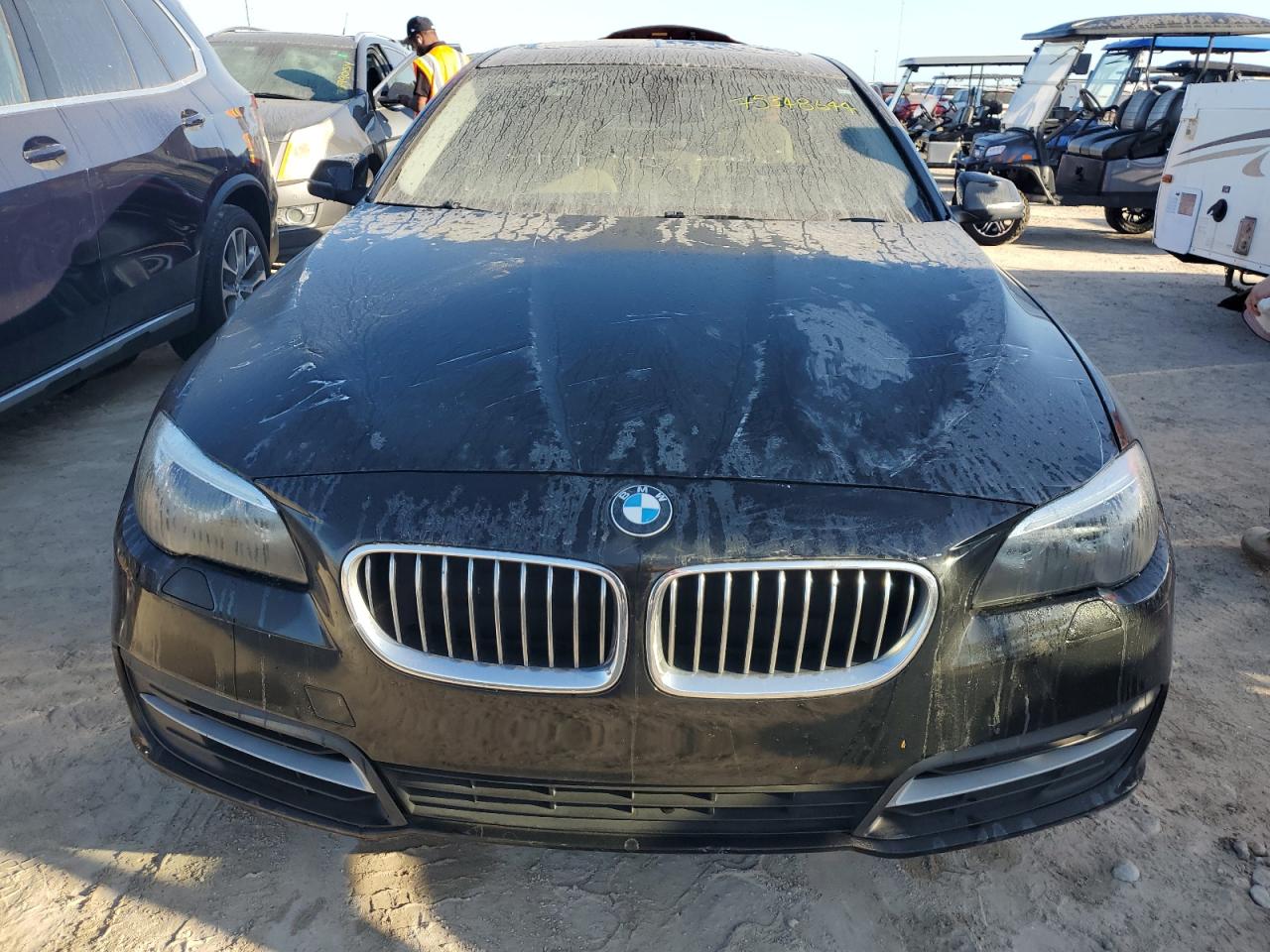 2014 BMW 5er VIN WBA5A5C5XED510974 Copart auction photo, water/flood damage thumbnail 5