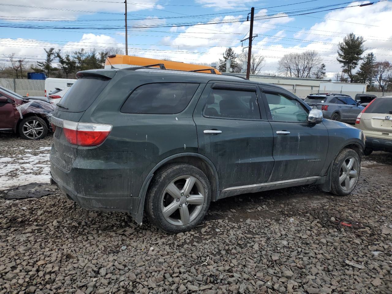 2011 Dodge Durango VIN 1D4SE5GT8BC595322 Copart auction photo, front end damage thumbnail 3