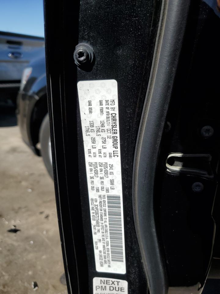 2013 Dodge Journey VIN 3C4PDDBG7DT548039 Copart auction photo, front end damage thumbnail 13