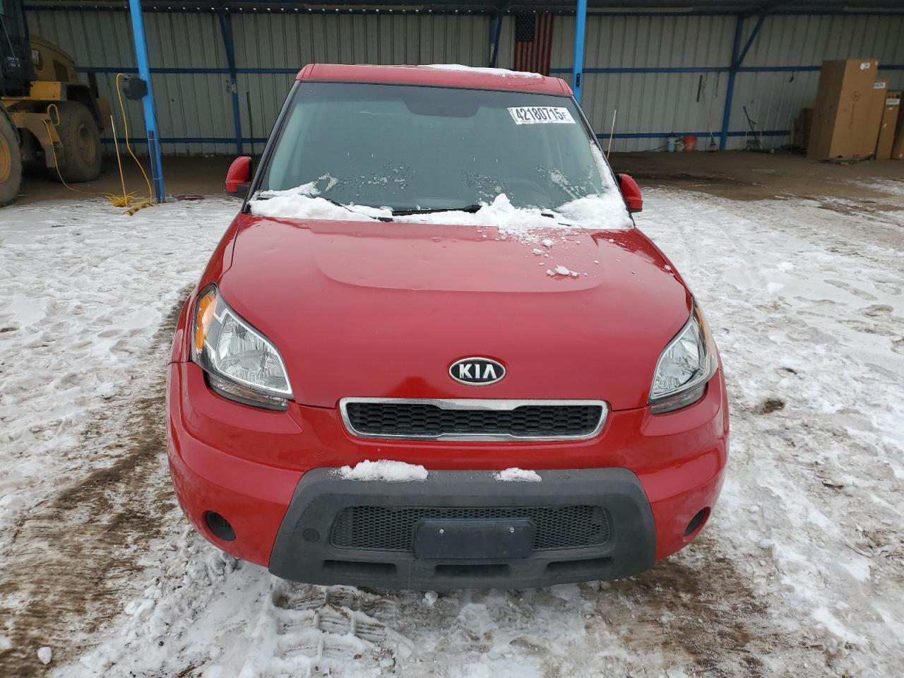 2010 KIA Soul VIN KNDJT2A21A7178998 Copart auction photo, undercarriage damage thumbnail 5