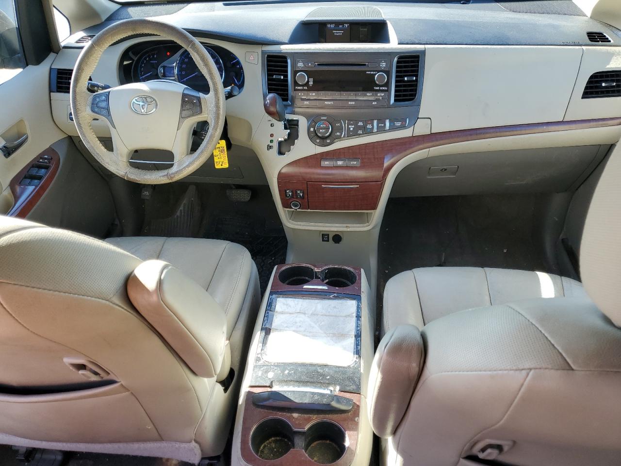 2012 Toyota Sienna VIN 5TDDK3DC1CS047993 Copart auction photo, rear end damage thumbnail 8