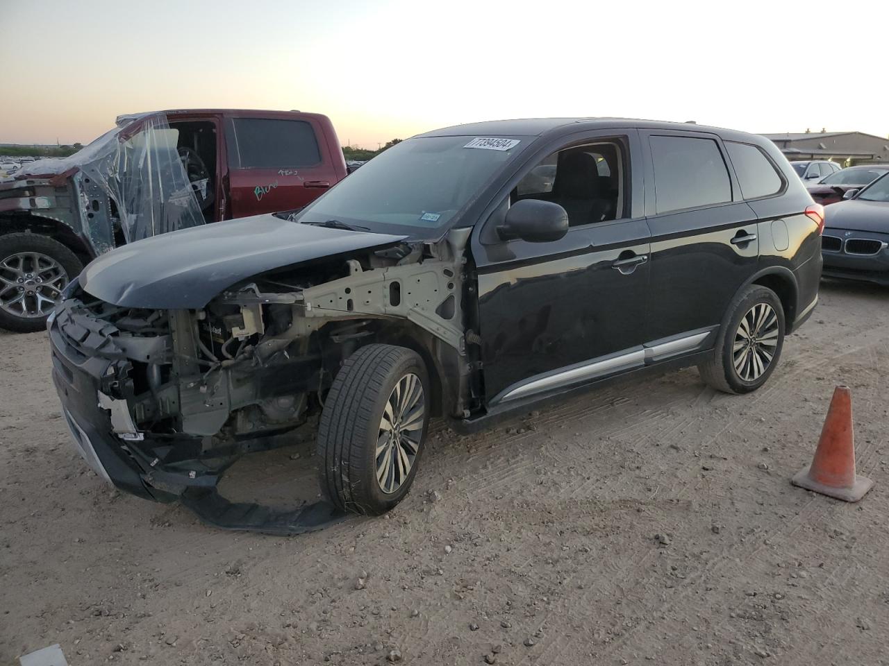 2019 Mitsubishi Outlander VIN JA4AD2A36KZ006763