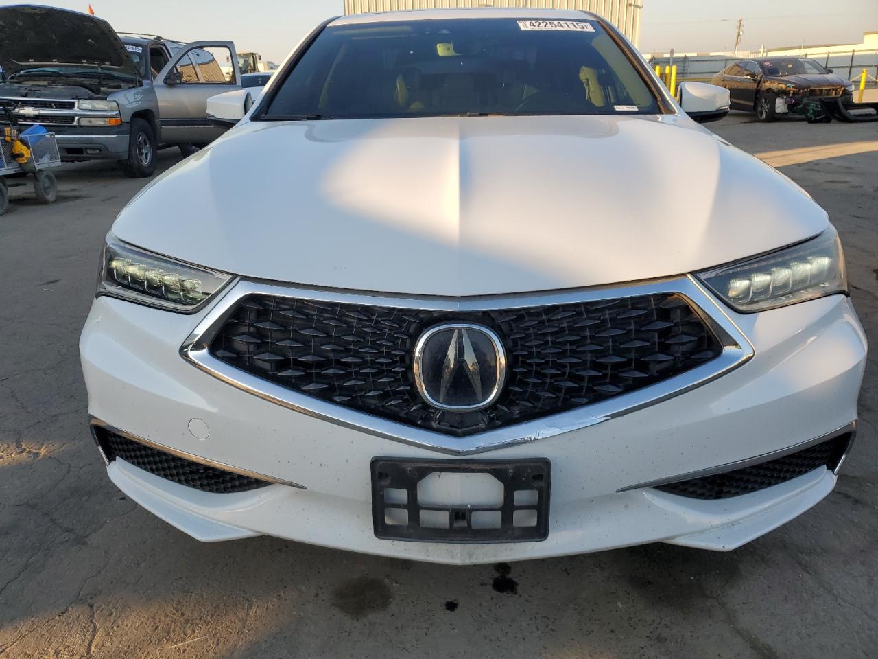 2019 Acura TLX VIN 19UUB2F48KA007732 Copart auction photo, rear end damage thumbnail 5