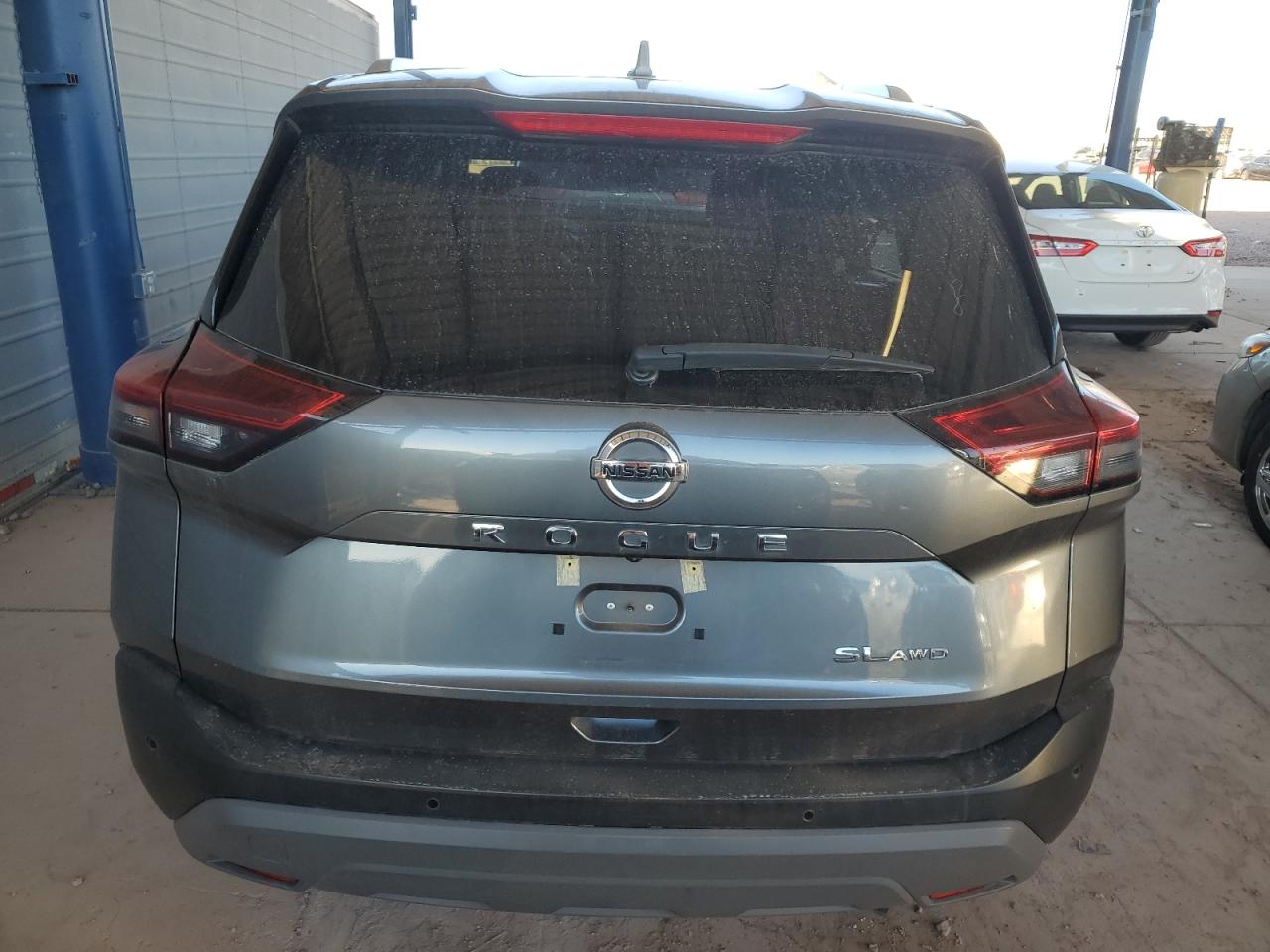 2021 Nissan Rogue VIN 5N1AT3CB3MC719012 Copart auction photo, front end / side damage thumbnail 6