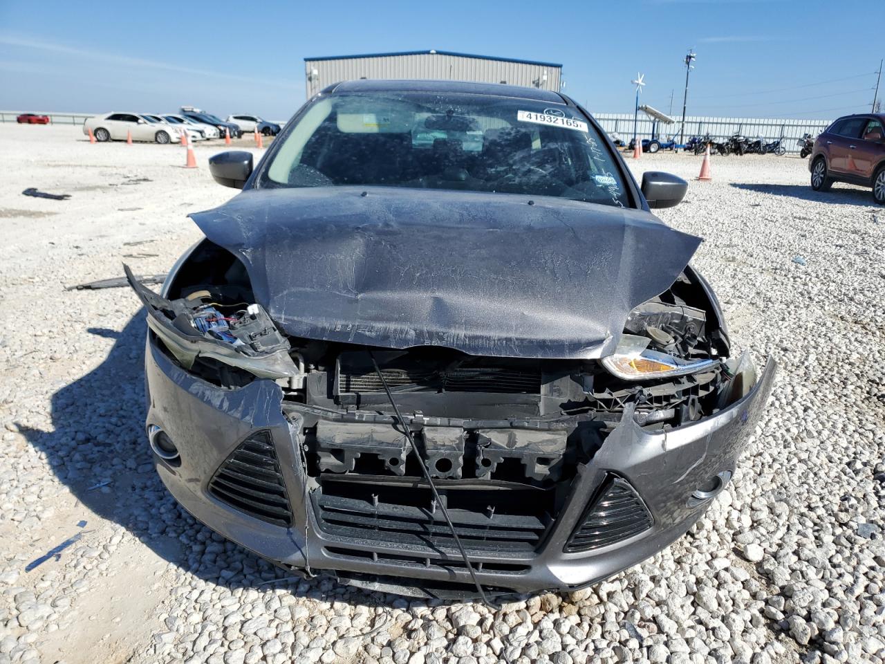 2012 Ford Focus VIN 1FAHP3K25CL468507 Copart auction photo, front end / mechanical damage thumbnail 5