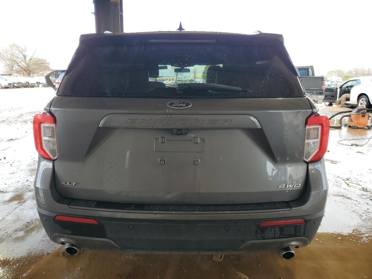 2021 Ford Explorer VIN 1FMSK8DH5MGA91406 Copart auction photo, front end damage thumbnail 6